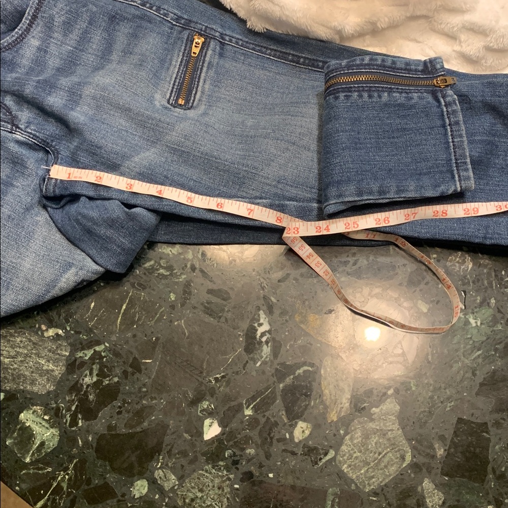 š¹Vintage Forever 21 ⢠Y2K - Zip - Skinny Jeans - Stretch - Low Rise - Picture 8 of 9